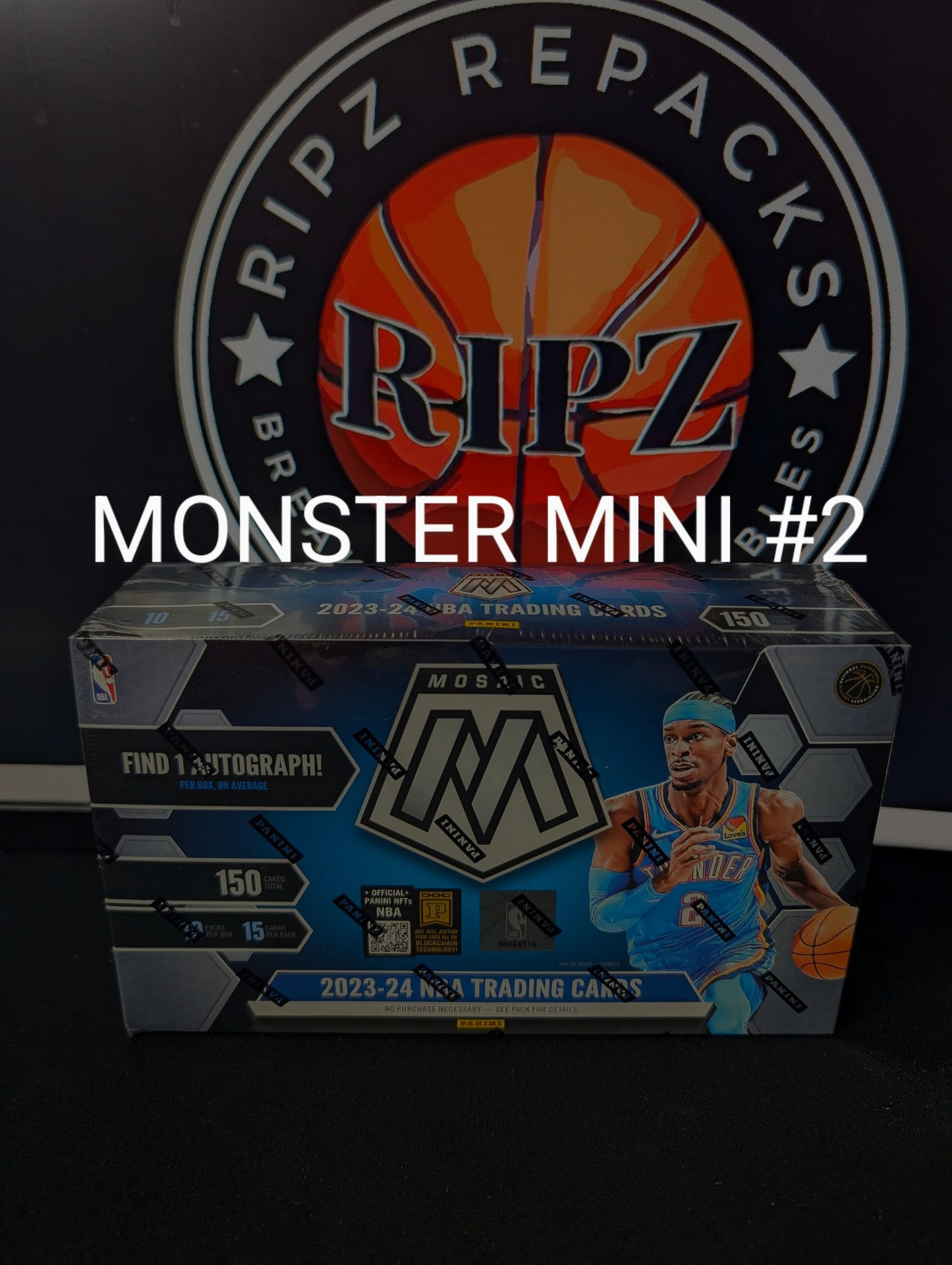 DISCOUNTED!! MOSAIC MONSTER MINI #2. WEMBY HUNT