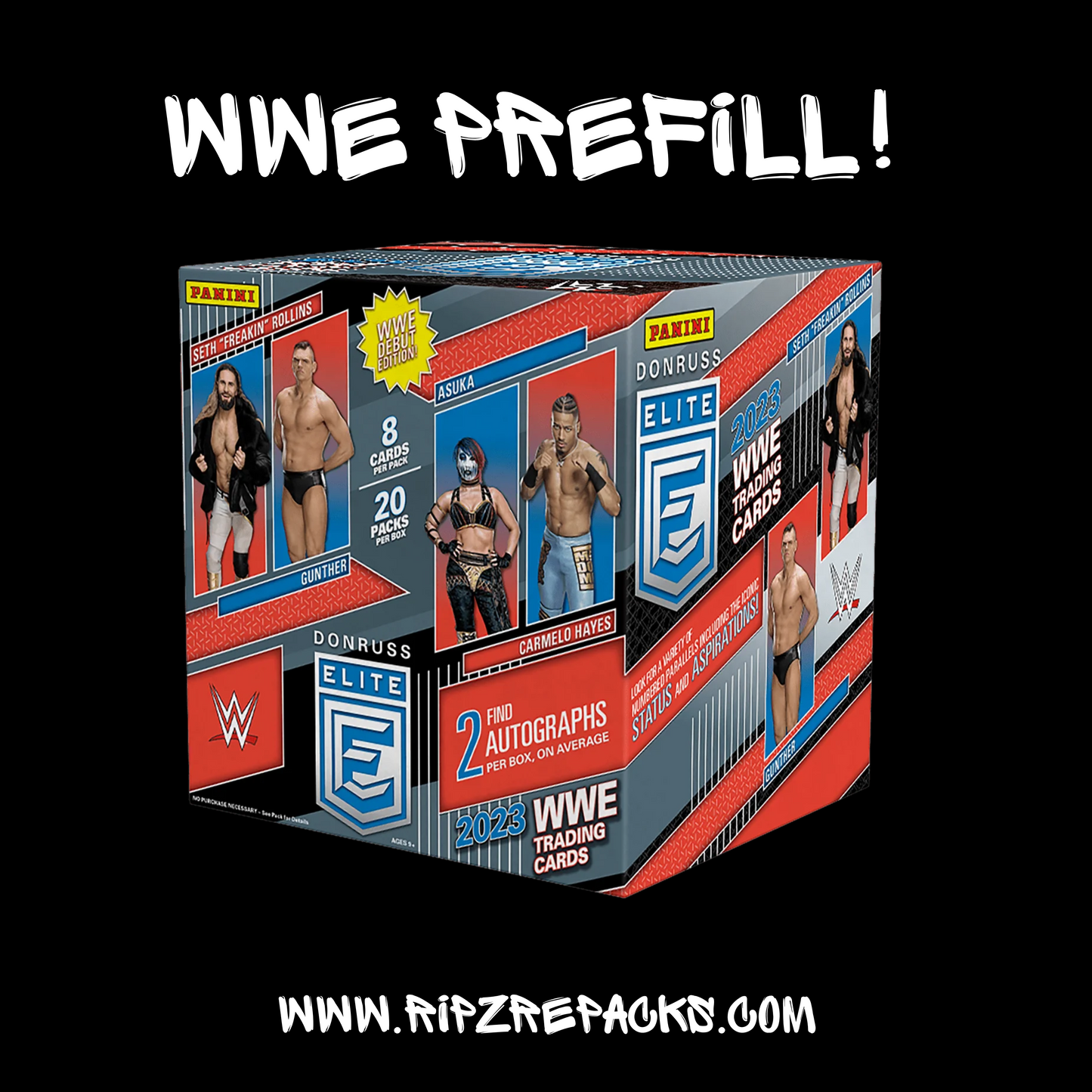 #1 WWE POST WRESTLEMAINIA BREAK AUTO CHASE **PREFILL**